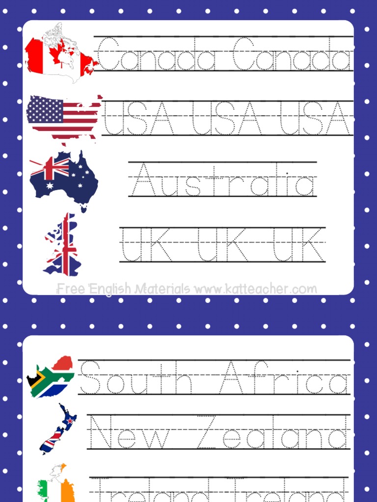 Free English Resources by Country | PDF | Home & Garden