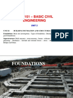 Unit 2 - Foundation