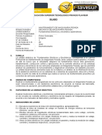 1 Mmp. Silabo - Fundamentos Electricos y Electroncios Automotrices Flavisur