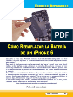 como reeplazar la bateria de un iphone 6