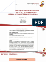 Efecto Del Semáforo Nutricional Sobre La Elección y El Procesamiento Cerebral de