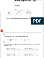 Basic Logic Functions: NOT, AND, and OR Are Basic Logic Operations