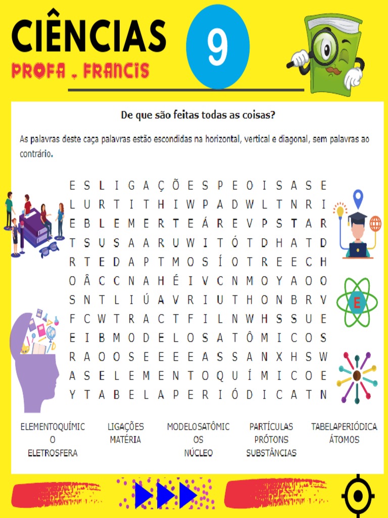 9º Caça Palavras Geniol | PDF