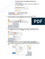 Cara Membuat Infografis Pada Slide Presentasi Power Point