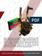 Robot Autónomo para Competencia IEEE OPEN LARC