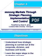 Winning Markets Through Strategic Planning, Implementation, and Control