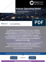 Governance and Pipeline - Enterprise Robotic Operating Model