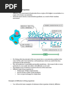 Chapter - 3diffusion in Living Organisms