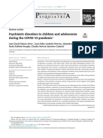 Psychiatric Disorders in Children and Adolescents During The COVID-19 Pandemic