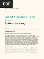 Neural Networks and Fuzzy Logic