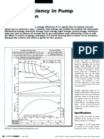 Energy Efficiency in Pump Specification