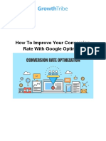 How To Improve Your Conversion Rate With Google Optimize