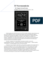 El Necronomicón. El Origen de Una Broma