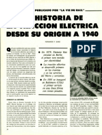 Historia de La Traccion Electrica Ferroviaria
