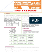 Aldehídos y Cetonas para Cuarto Grado de Secundaria