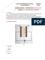 Lab Nro 4 Fis 1200 A 1-2021 Capacitor Experimental de Placas Planas y Paralelas