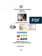 Guía # 2. Estadística 8°. 2p