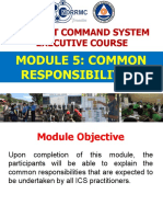 Module 5 - Common Responsibilities