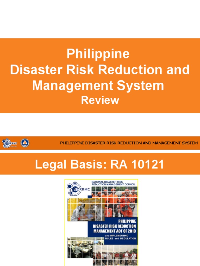 Philippine Disaster Risk Management Overview | PDF | Emergency ...