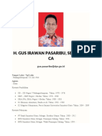 CV Keynote Pak Gus Irawan