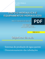 PHD0313 - Aula 12 - Instalações de Água Quente