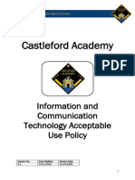 Castleford Academy: Information and Communication Technology Acceptable Use Policy