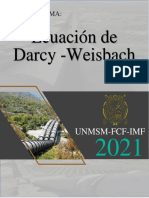 Ecuacion de Darcy Weisbach