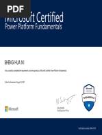 Microsoft Certified Power Platform Fundamentals