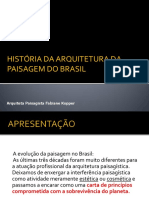 História da arquitetura paisagística brasileira