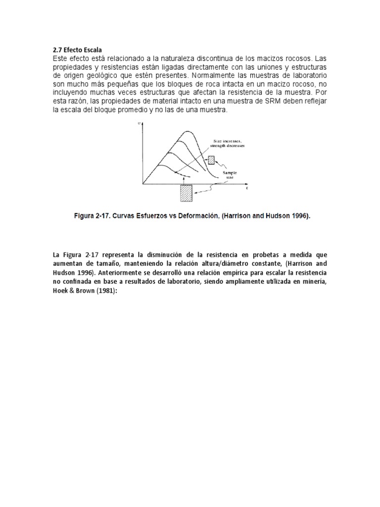 2 - Scale Effects | PDF | Volumen | Roca (geología)