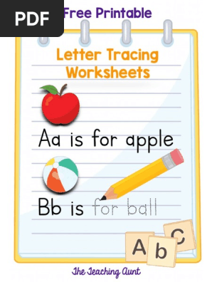 Letter Tracing Worksheet