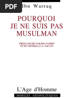 ibn warraq pourquoi je ne suis pas musulman pdf