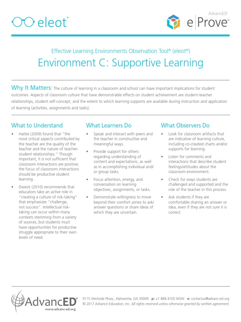 Environment C Flashcard | PDF | Learning | Teachers
