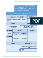 Modulación y Demodulación Am