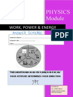 Work, Power & Energy Module JB (MS)