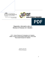 Diagnóstico Alternativo Sobre El Sistema de Pensiones Colombia 8agosto2018