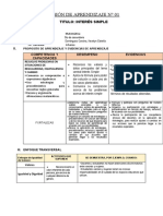 Sesión de Aprendizaje 3ero D 4