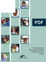 3   Programa Preescolar 2004