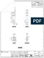 Coupling: Front View Side View