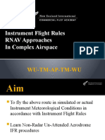 Instrument Flight Rules RNAV Approaches in Complex Airspace: Wu-Tm-Ap-Tm-Wu