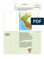 Secion de Aprendizaje de Las Regiones Naturales Del Peru