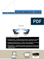 Definisi dan Komponen Komunikasi Data