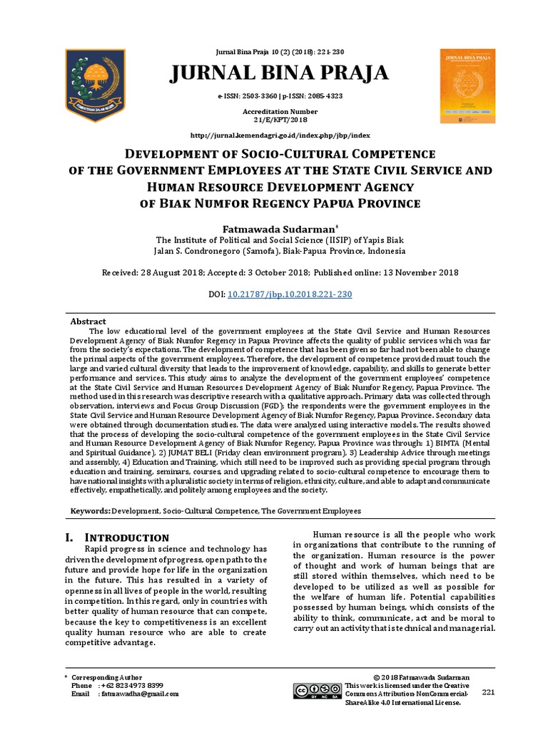 Development of Socio-Cultural Competence | PDF | Competence (Human ...