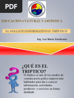 Como Elaborarar Un Triptico