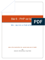 Bai 6 - PHP Co Ban