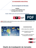 Tipos y Diseño de Investigación de Mercados