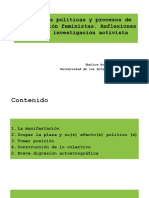 Activismo Feminista en Guayaquil y Subjetivación Politica