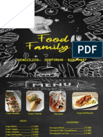 Menú Food Family