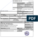 Sample Proforma Invoice