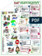 Modal Verbs Must or Mustnt Fun Activities Games Grammar Drills 20131